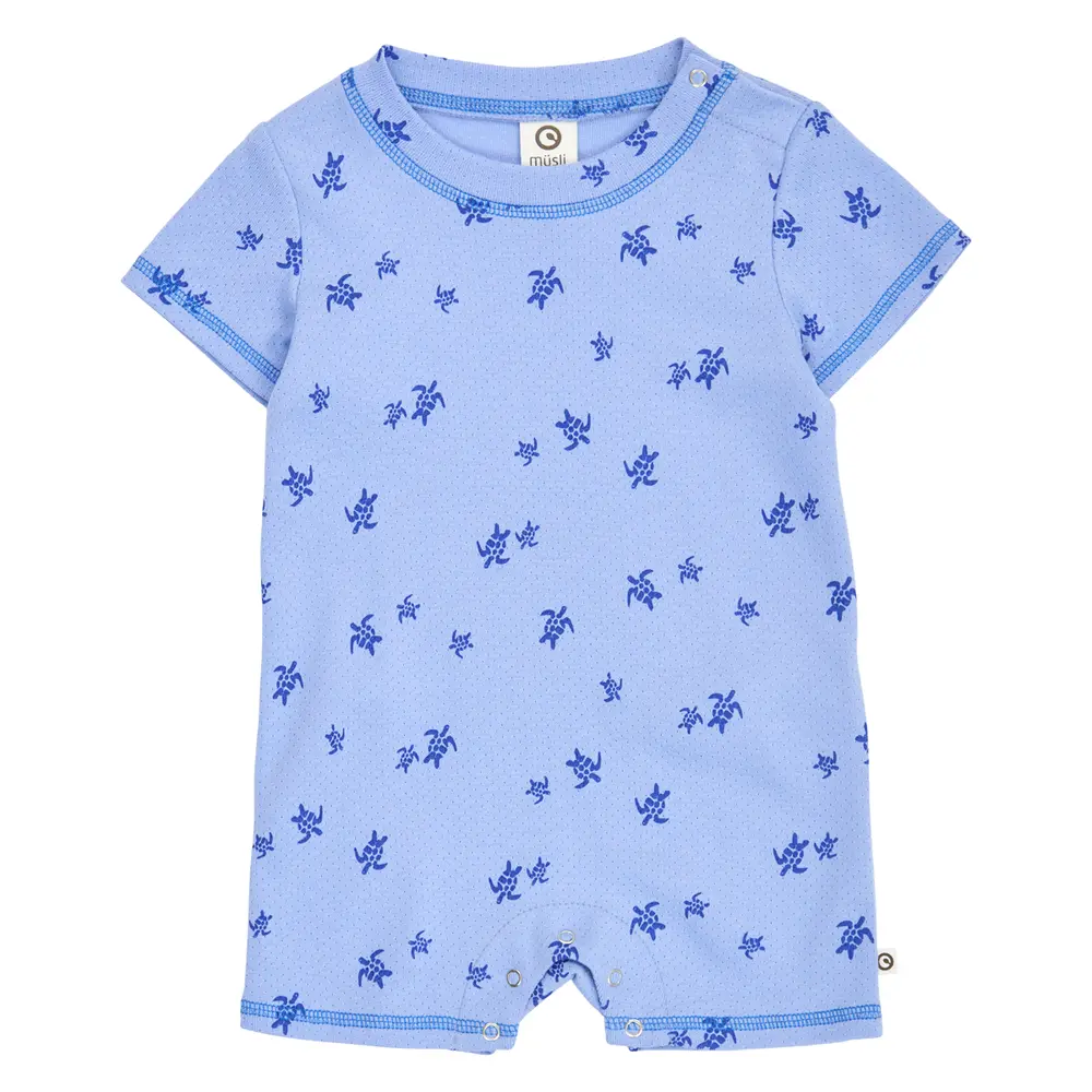 Turtle Sommerdragt - Azure blue/ Shell blue - 86