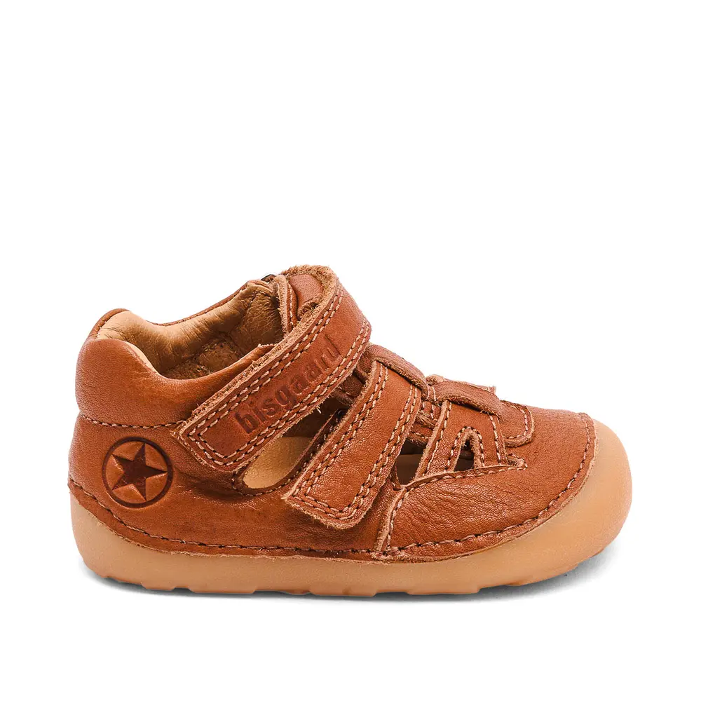 Tate Barefoot Sandal - Cognac - 23