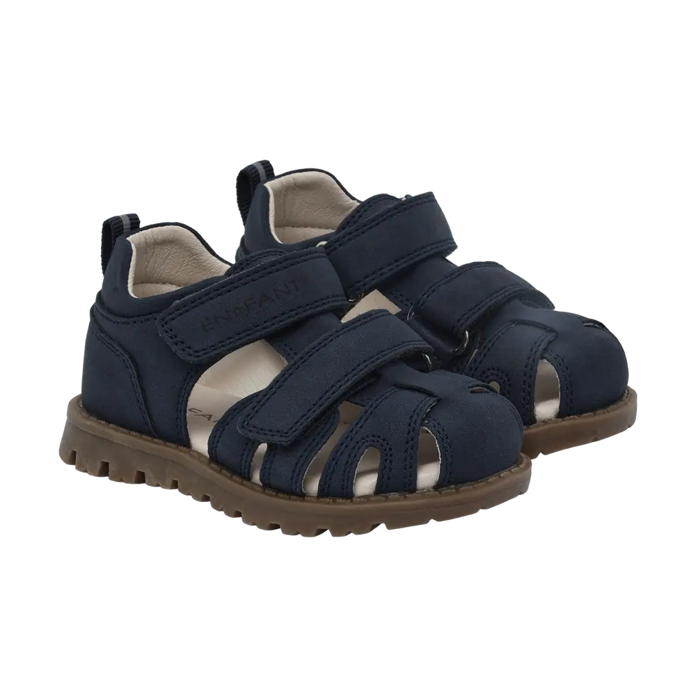 Sandal m. Velcro - Parisian Night - 27