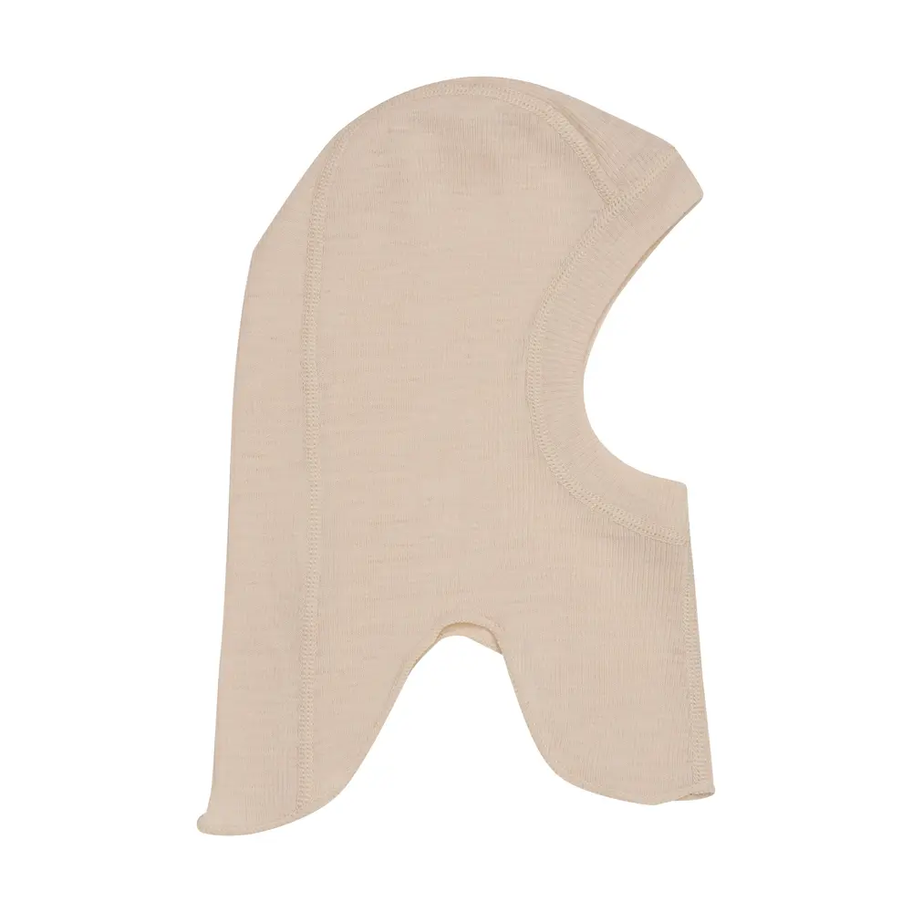 BeKids Uld elefanthue - Sandshell Melange - 90