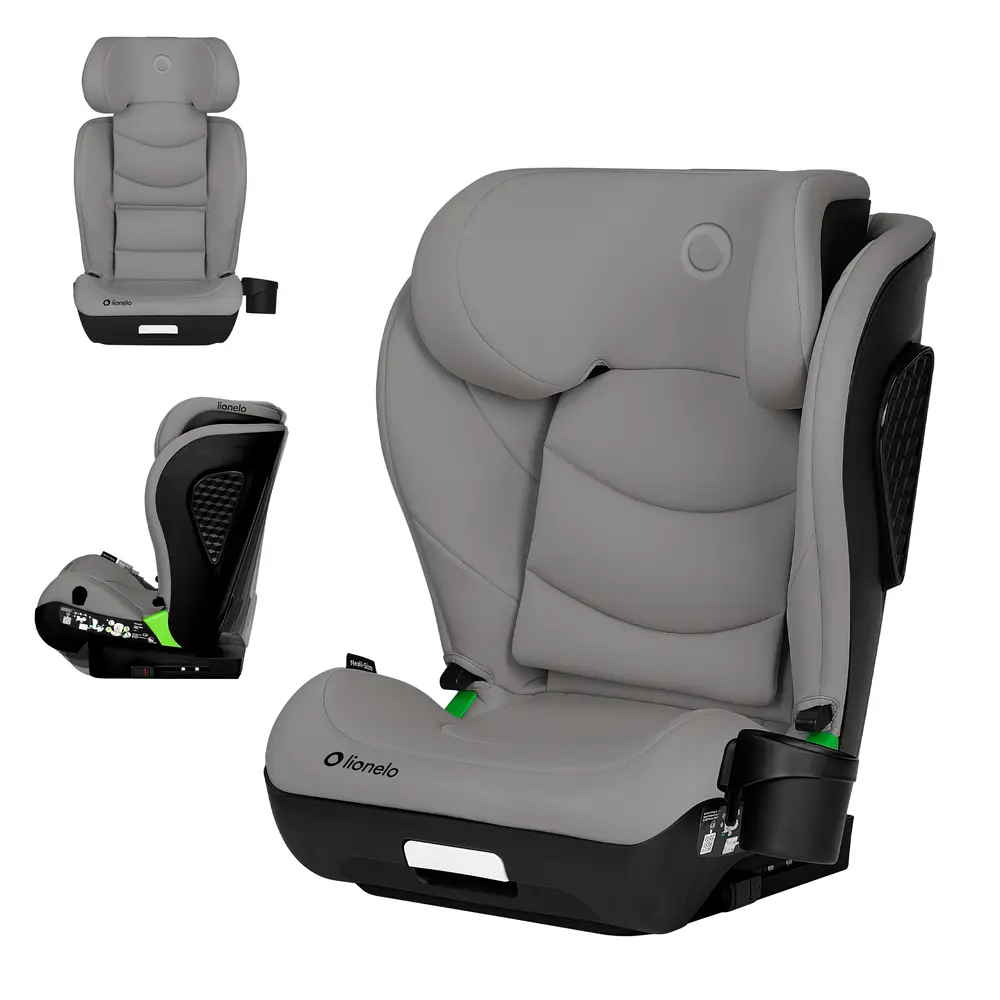 Lionelo Neal i-Size Autostol - Grey Concrete