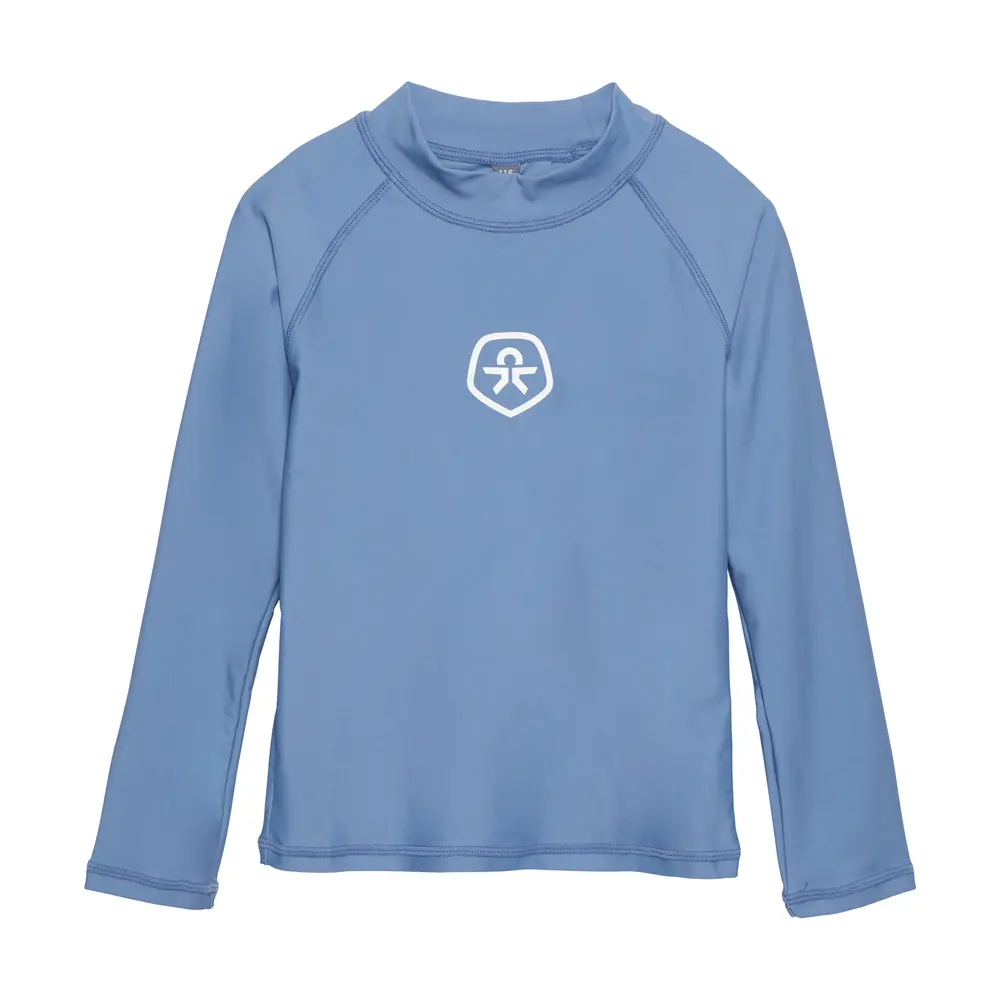 T-shirt langærmet - Coronet Blue - 98