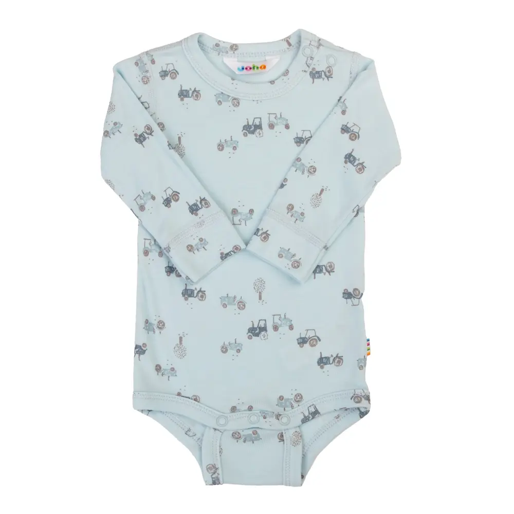 Langærmet Body - Light blue - 50