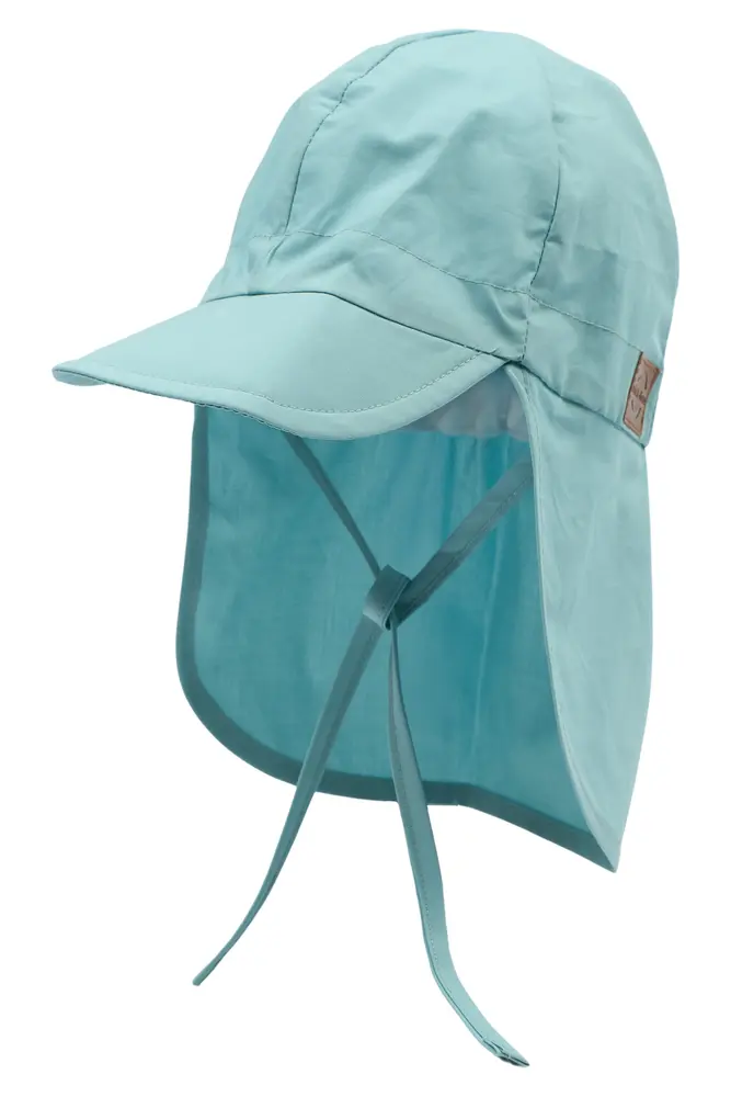Sommercap m. Skygge - Stone Blue - 4-6 ÅR