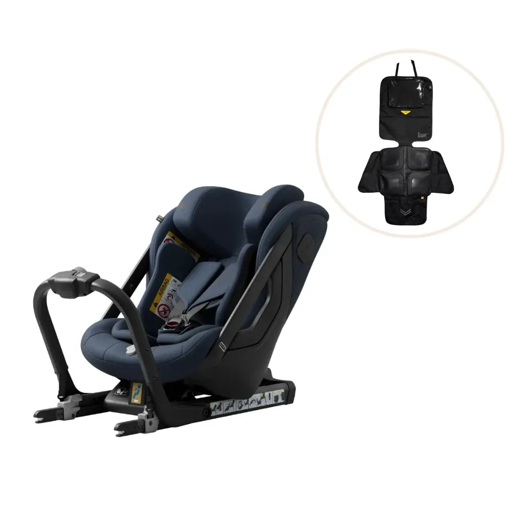 Axkid ONE 3 Autostol inkl. Sædebeskytter - Glacier Lake Blue