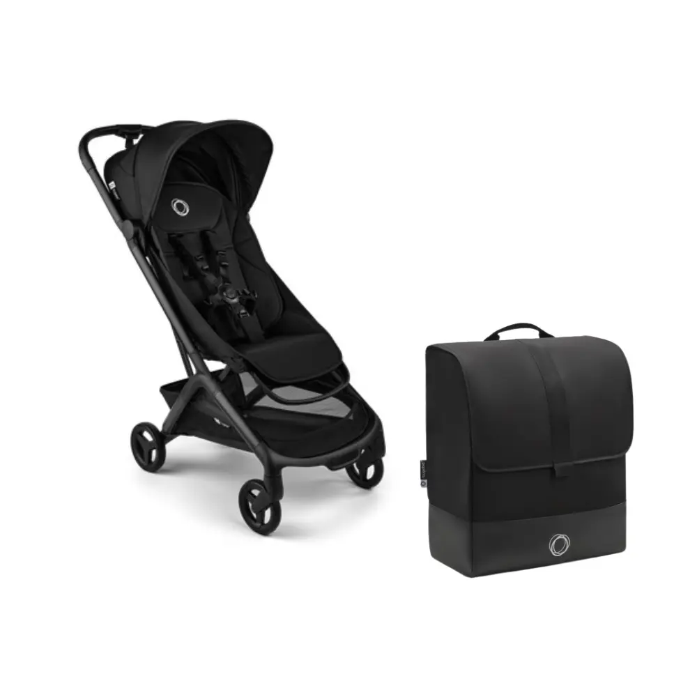 Bugaboo Butterfly 2 Klapvogn Inkl. Transporttaske - Black/Heritage Black