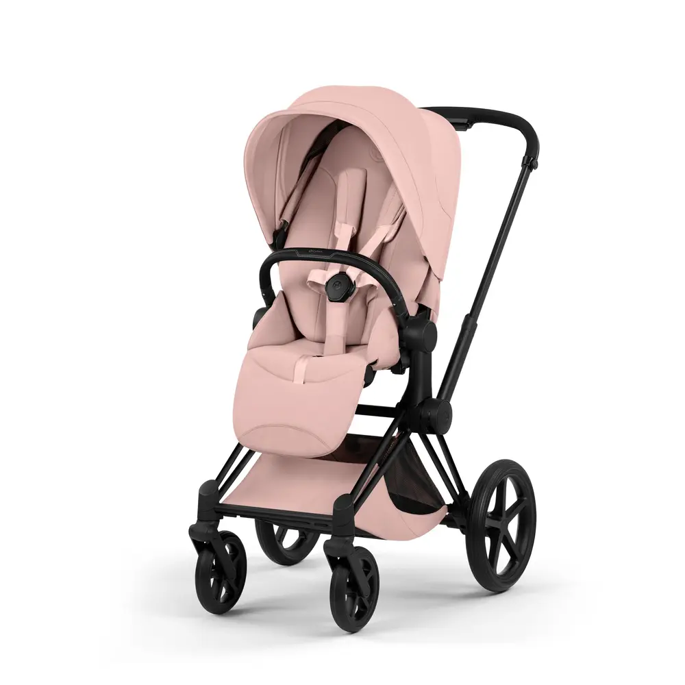 Cybex Priam Klapvogn - Style - Peach Pink/Matt Black