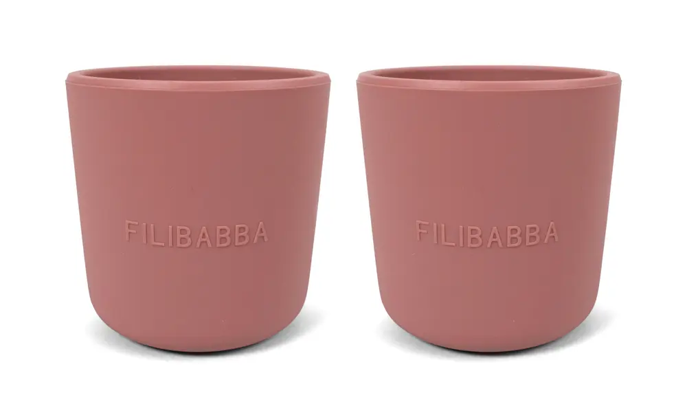 Filibabba Silikone kop 2-pak - Rose