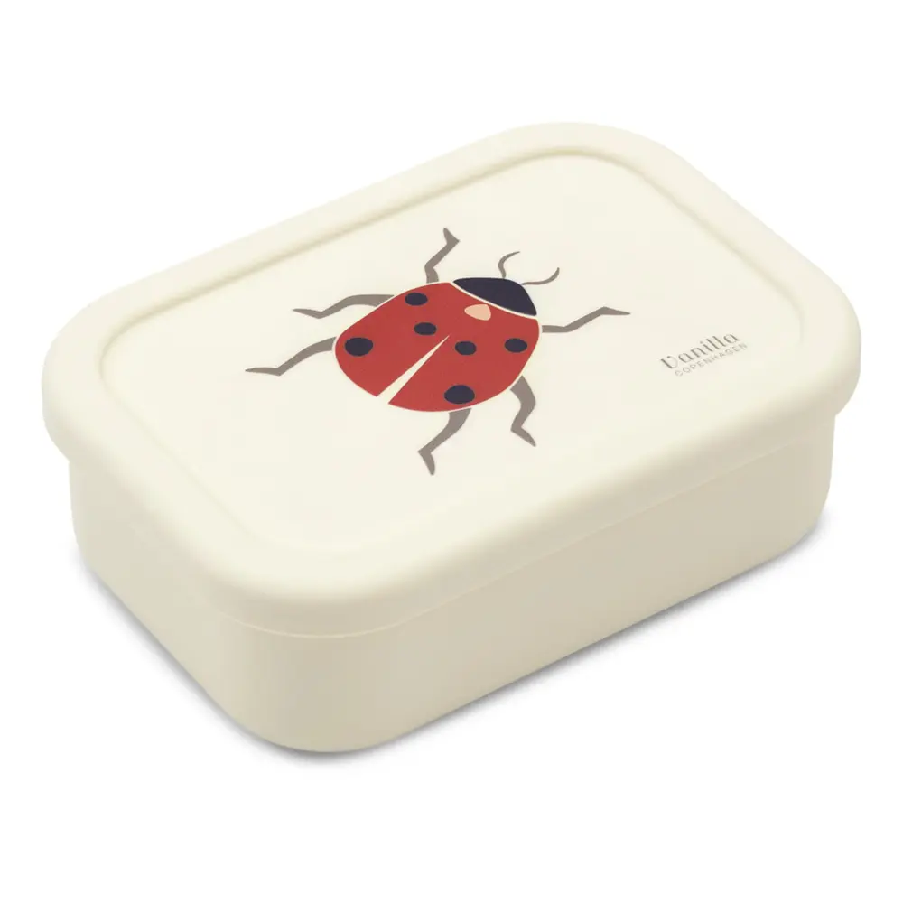 Madkasse - Ladybug- Silikone