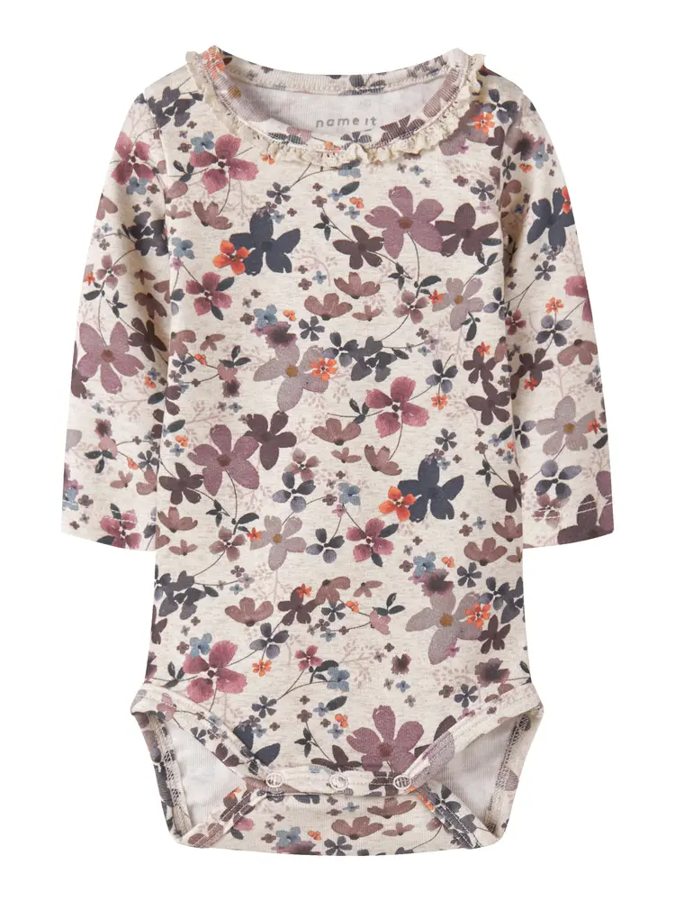 Naline Langærmet Body - Peyote Melange - 50