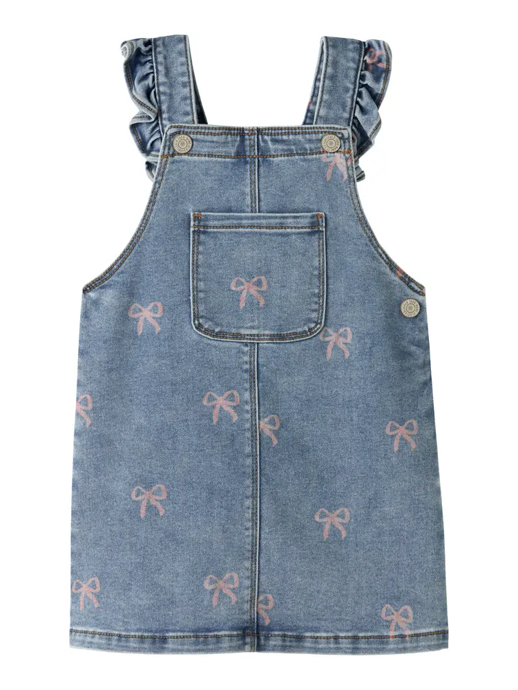 Name It Faith Spencer Kjole - Medium Blue Denim - 110