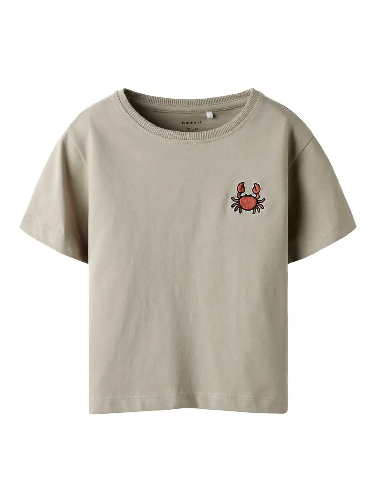 Frank T-Shirt - Aluminium - 98