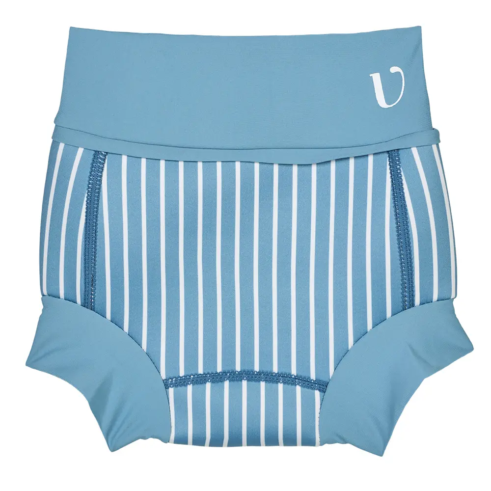 Badeble Neopren - Striped - Blue Shadow - 6-12 MDR.