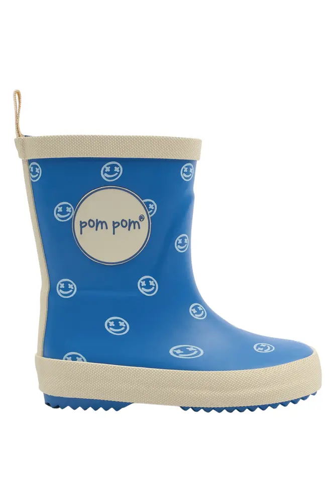 Bliss Gummistøvle m. Print - Snorkel Blue AOP - 27