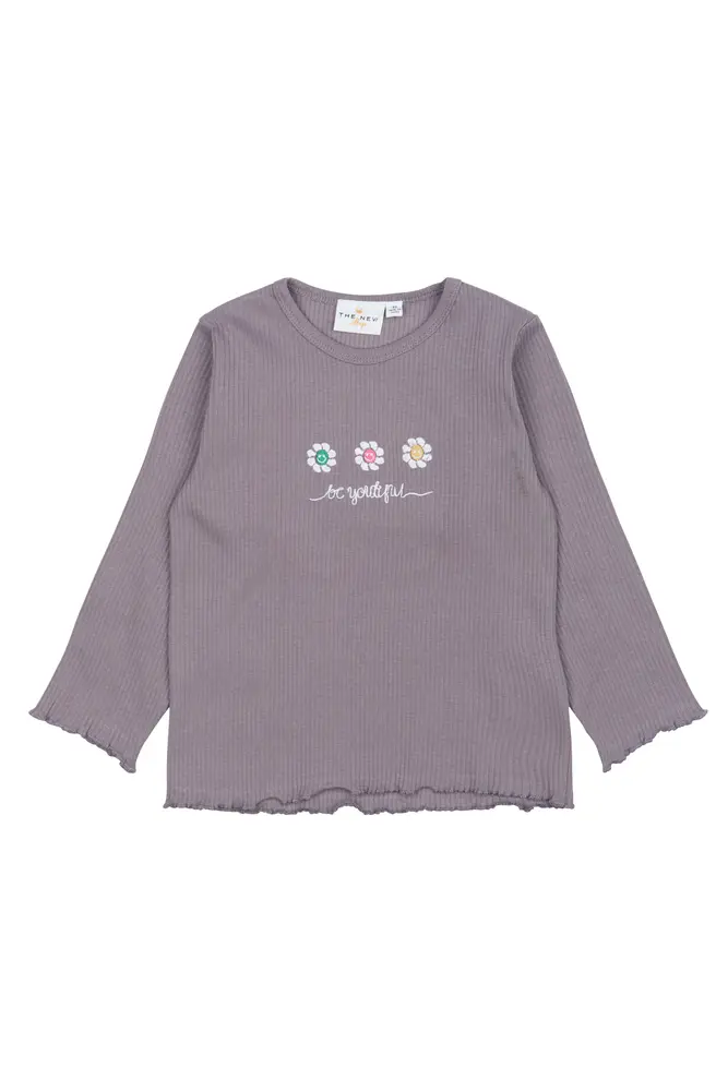 Princess Rib Bluse - GRAY RIDGE - 110