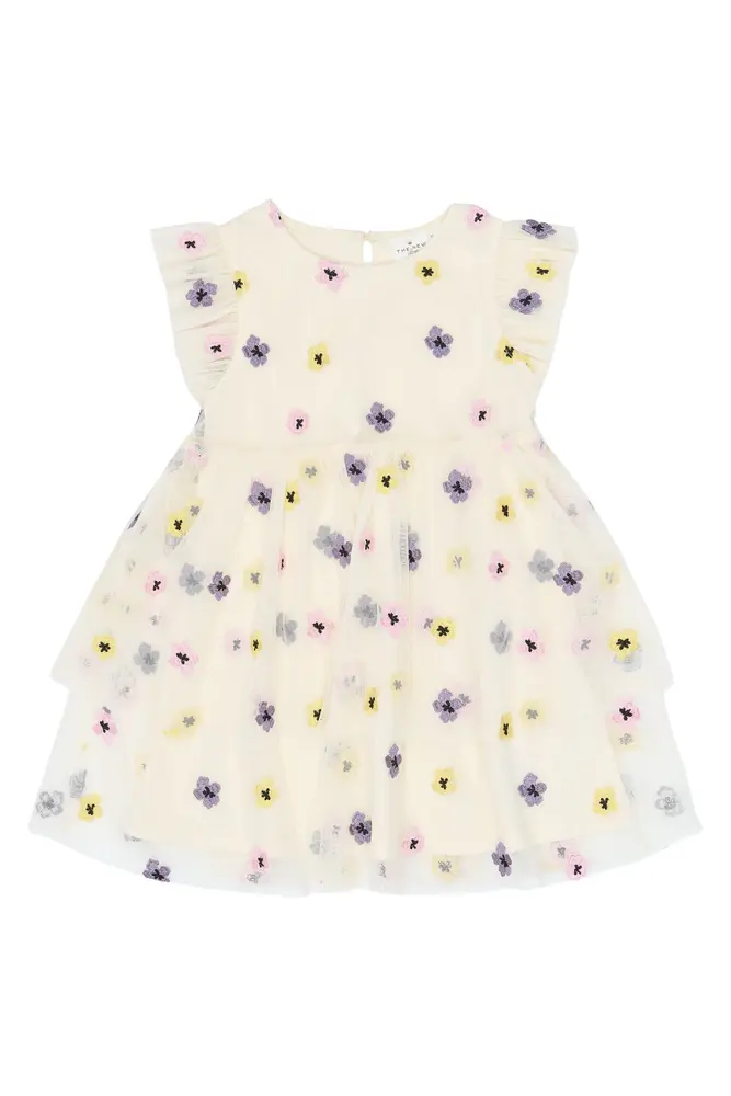 Svelda Kjole - Gardenia EMB - 110