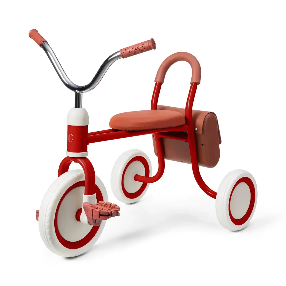Trehjulet cykel - Retro - Berry