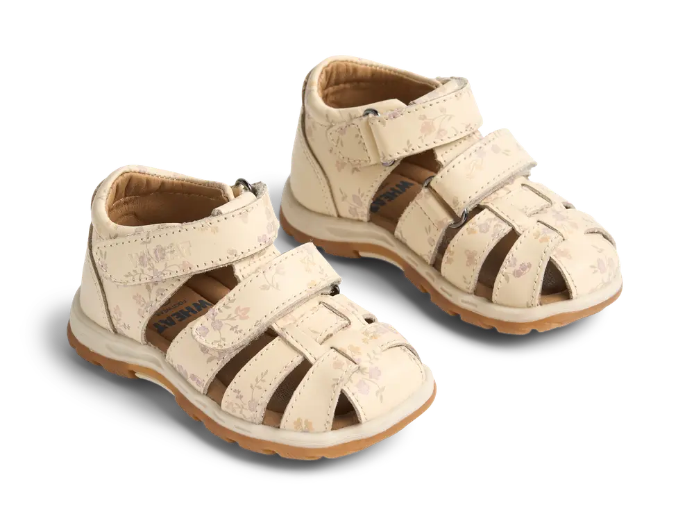 Frei Sandal - Barely apricot flowers - 22