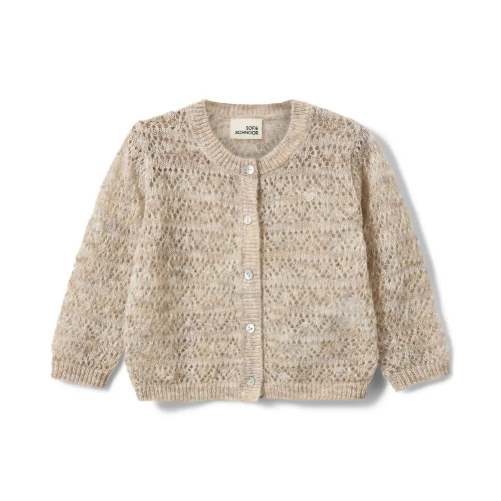 Henny Cardigan - Beige - 98
