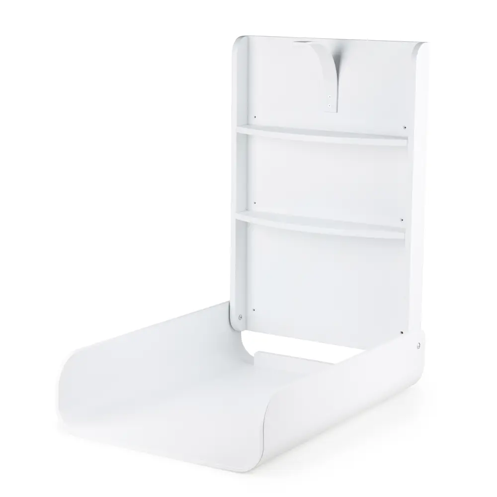 Væghængt puslebord - Classic white