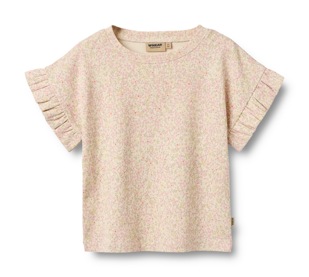 Ally T-Shirt - Coral flowers - 110