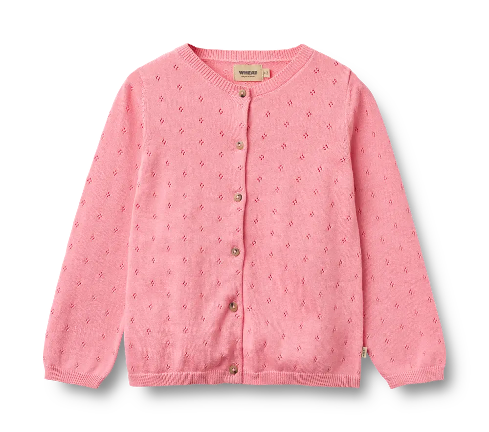 Maia Strik Cardigan - Bubblegum - 98