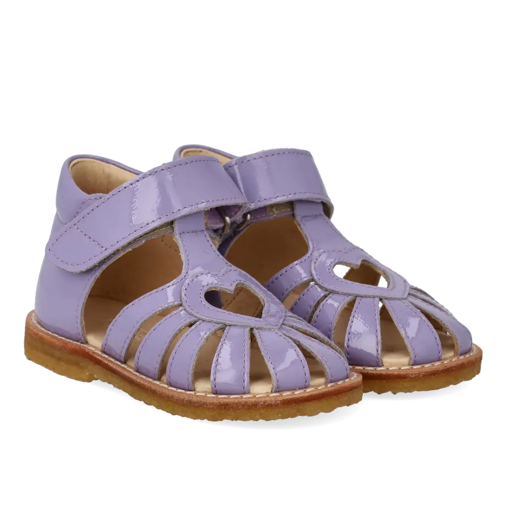 Begynder Sandal m. Hjerte - Amethyst - 20