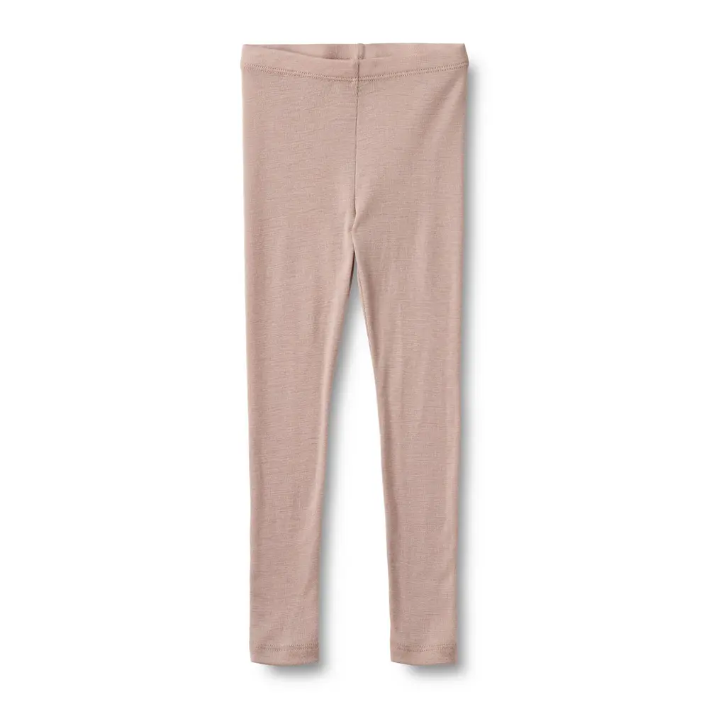 Wheat Agi Uld Leggings - Dry Rose - 98