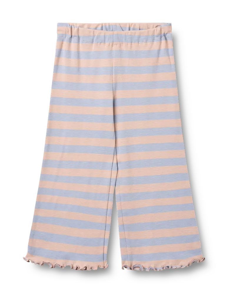 Ela Jersey Bukser - Powder Stripe - 128