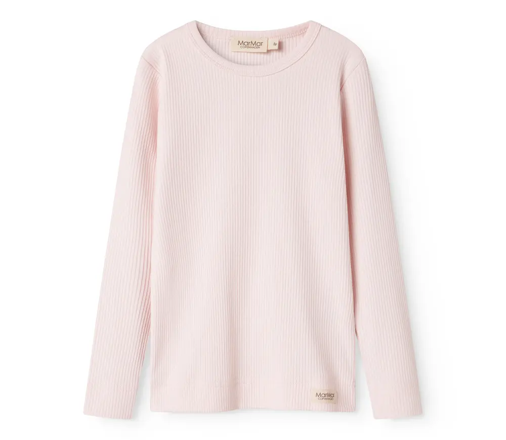 T-shirt, langærmet - Rosa - 92