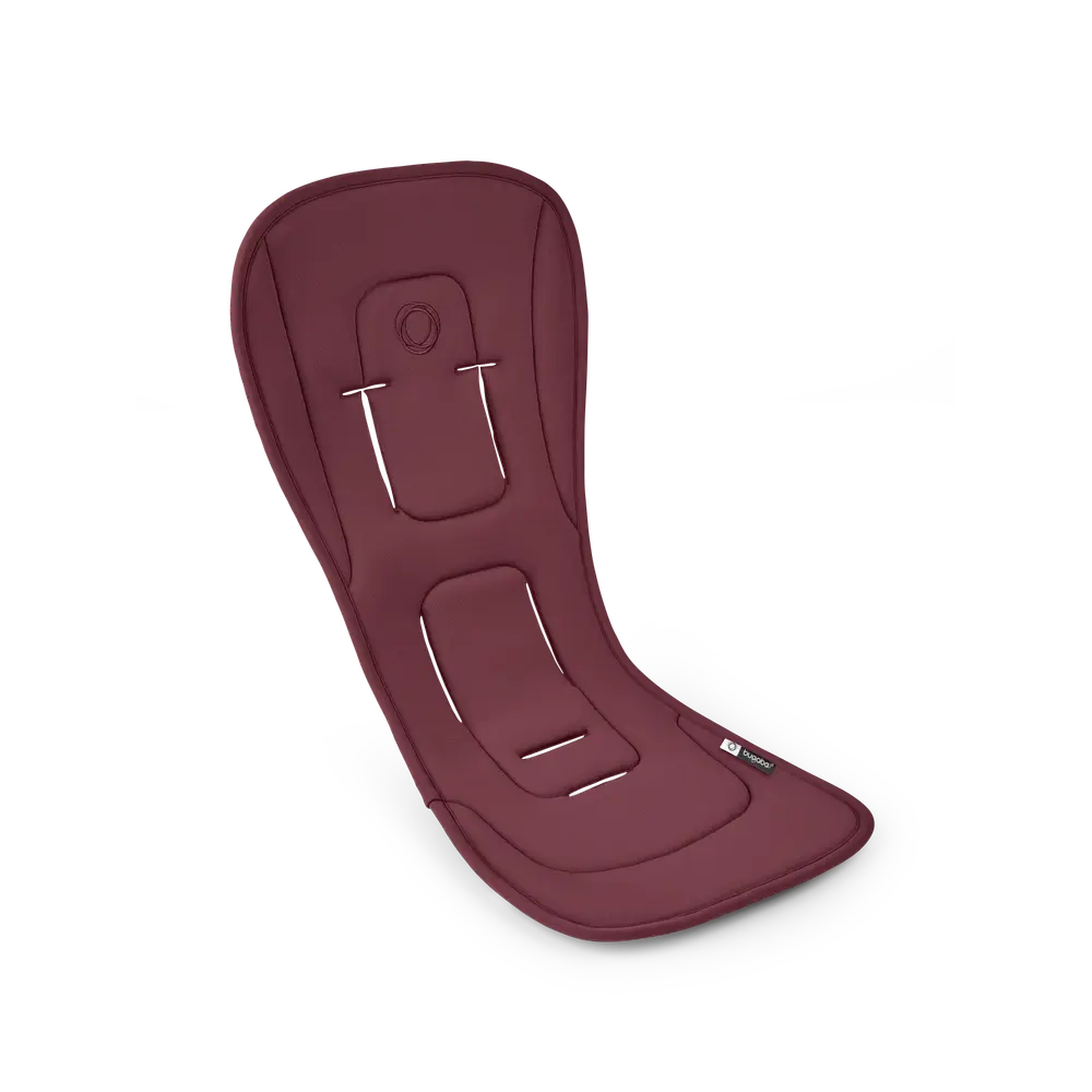 Bugaboo Dual Comfort Seat Liner - Dark Cherry