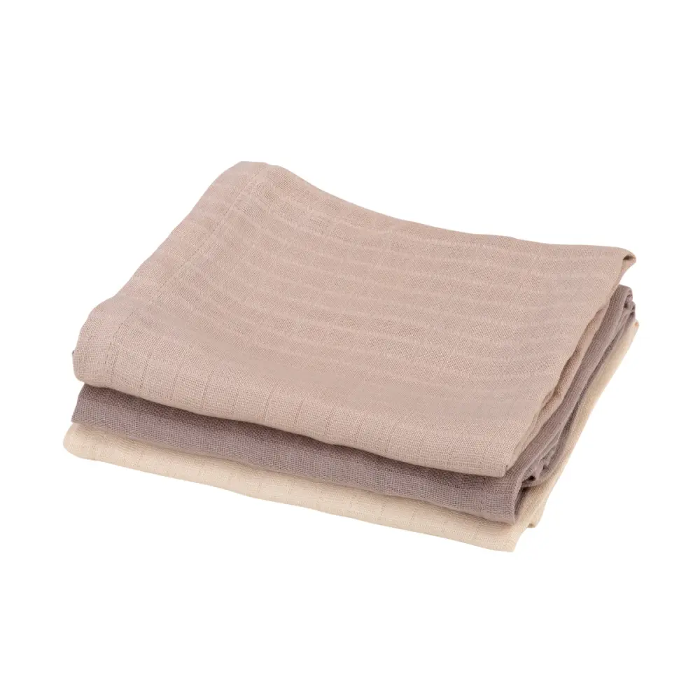 Sebra Stofbleer 3 stk - Moonlight Beige