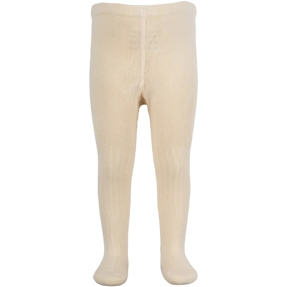 Bamboo strømpebukser - OFF WHITE - 5/7Y