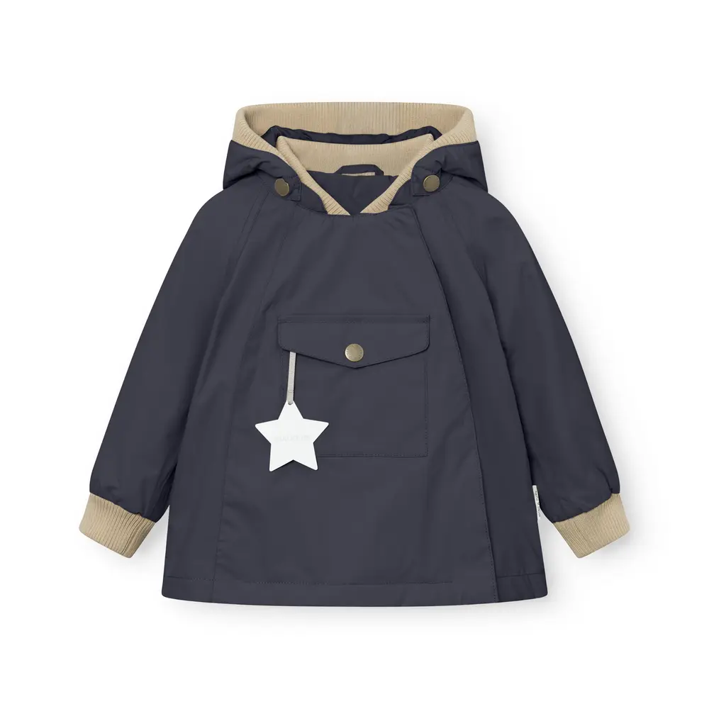 Mini A Ture Matwaio Overgangsjakke - Ombre Blue - 4 ÅR/104