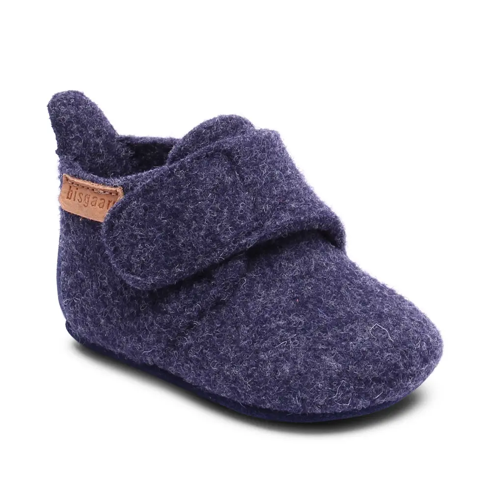 Hjemmesko, Wool Star - 20 Blue - 24