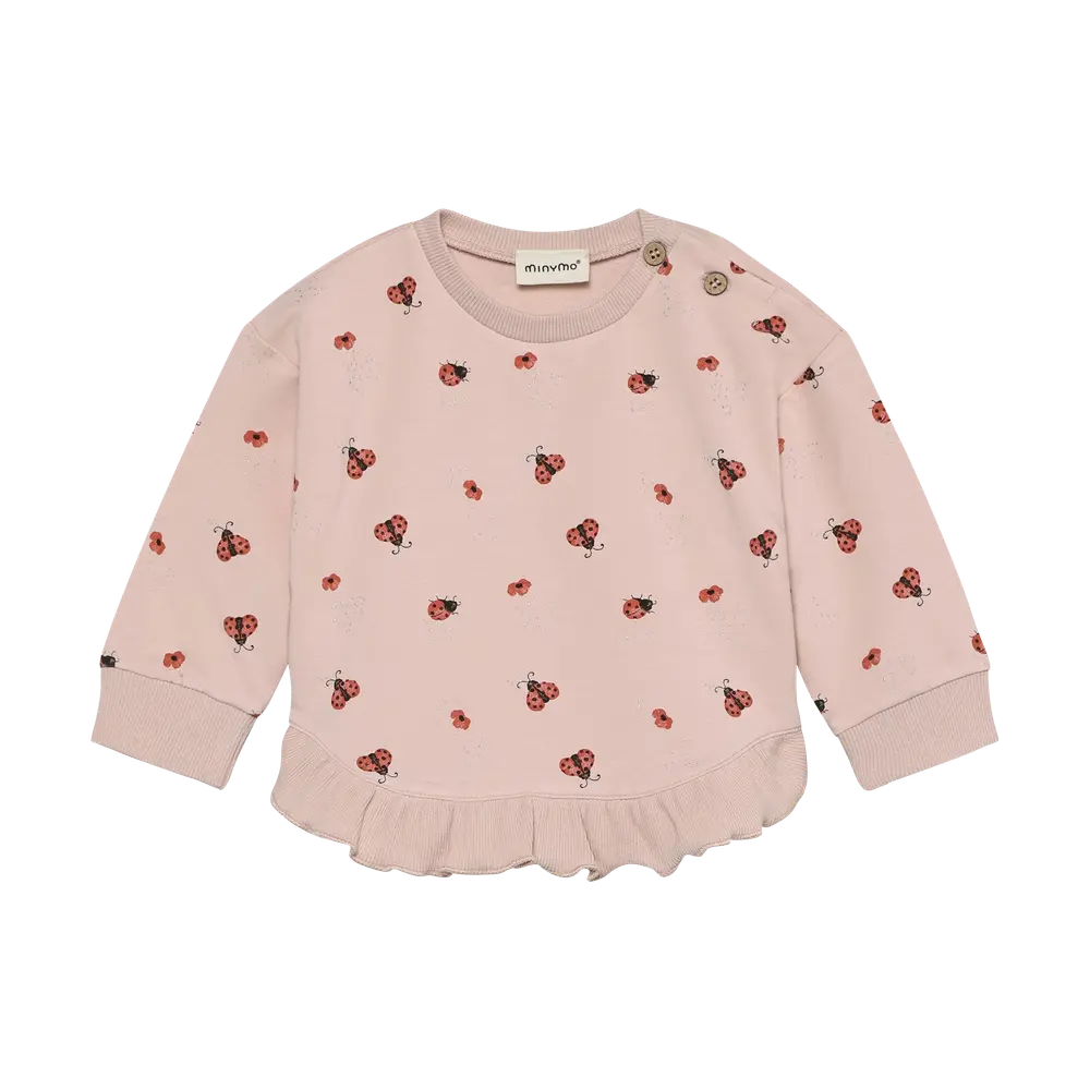 Sweatshirt m. Print - Peach Whip - 62