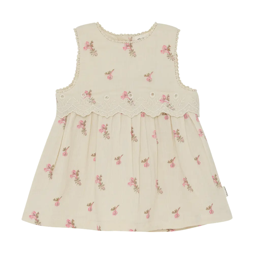 Kjole m. Print - White Swan - 56