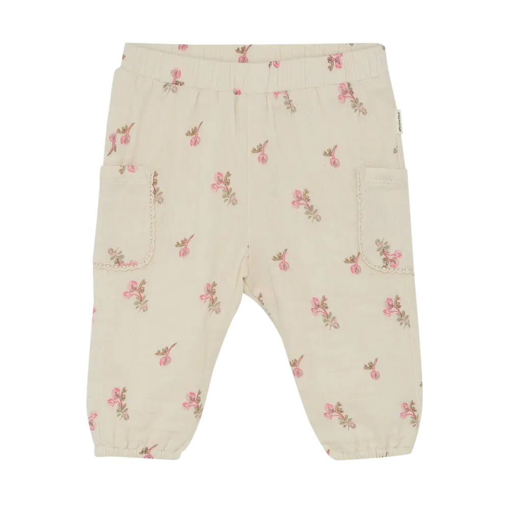 Bukser m. Print - White Swan - 68