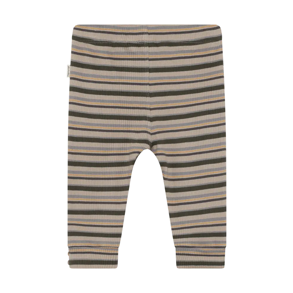 Minymo Rib Bukser - Beetle - 68