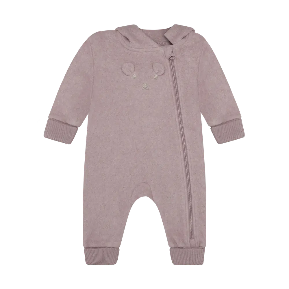 Minymo Køredragt m. Fleece - Fawn - 50