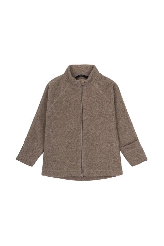 Bomuld Fleece Jakke - MELANGE DENVER - 116