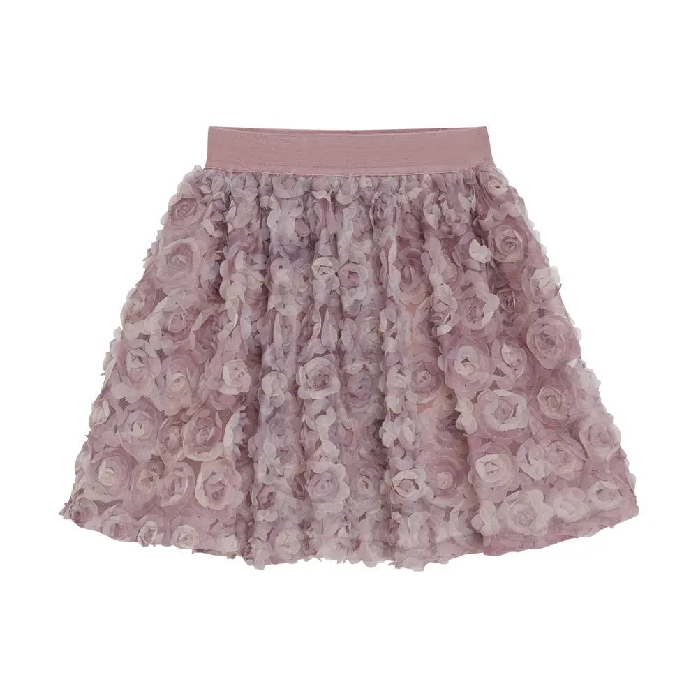 Nederdel m. Mesh blomster - 4200 - 98