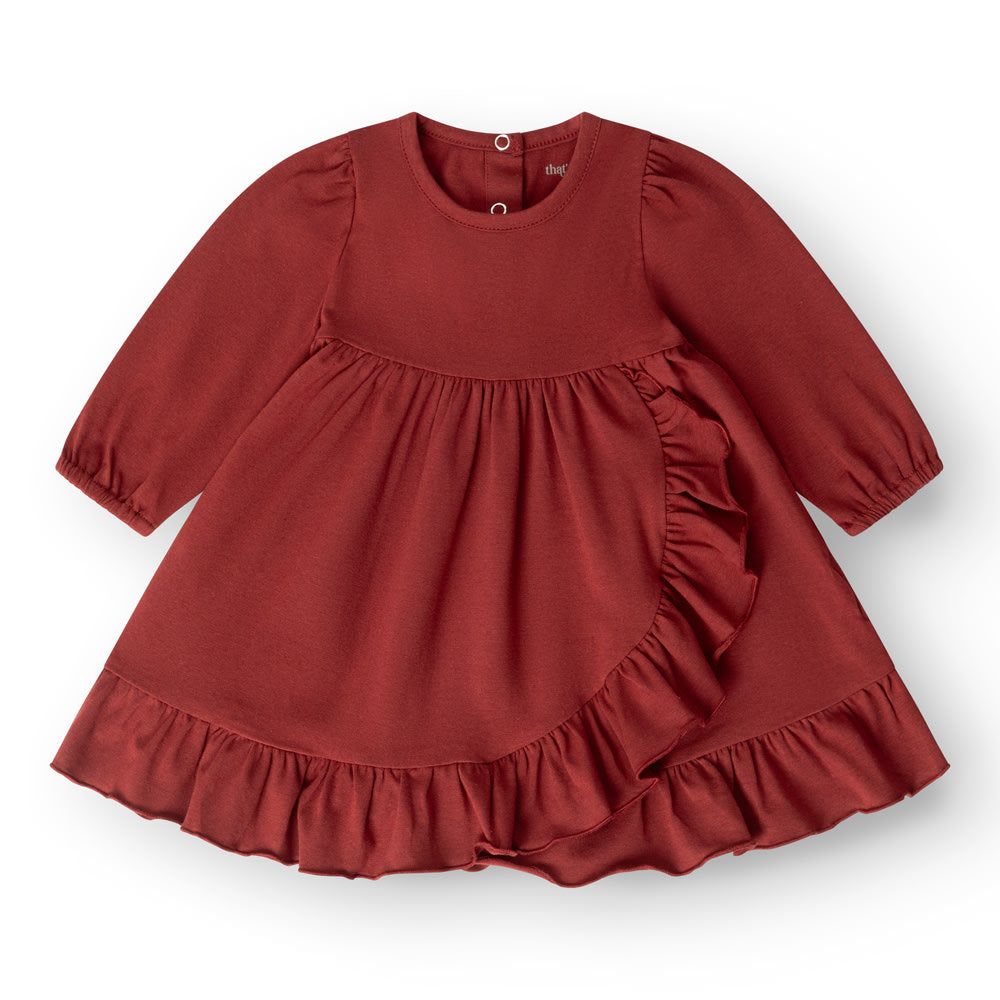 That's Mine - Emilia kjole - Lucky Red - 116cm - 6Y