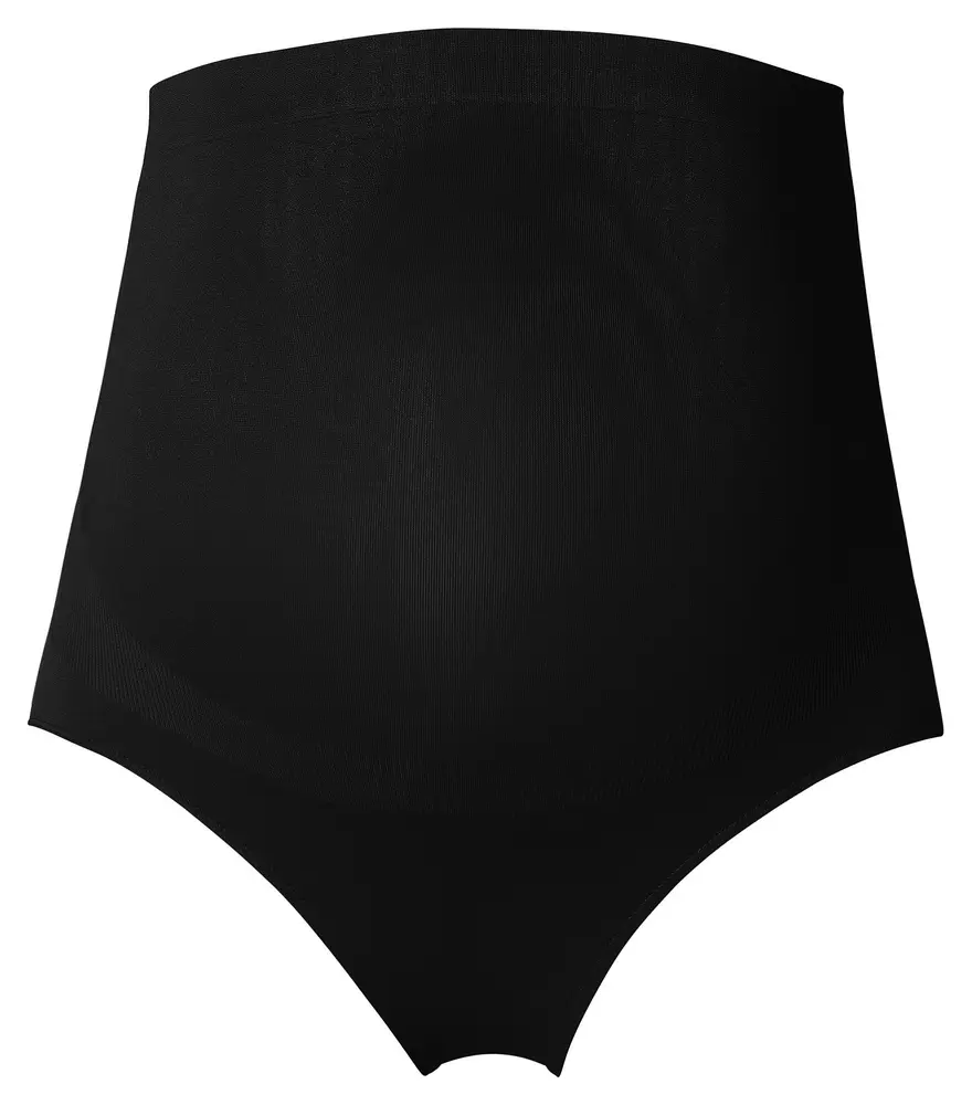 Nisa Sømløs Kort Otb - Black - XSS