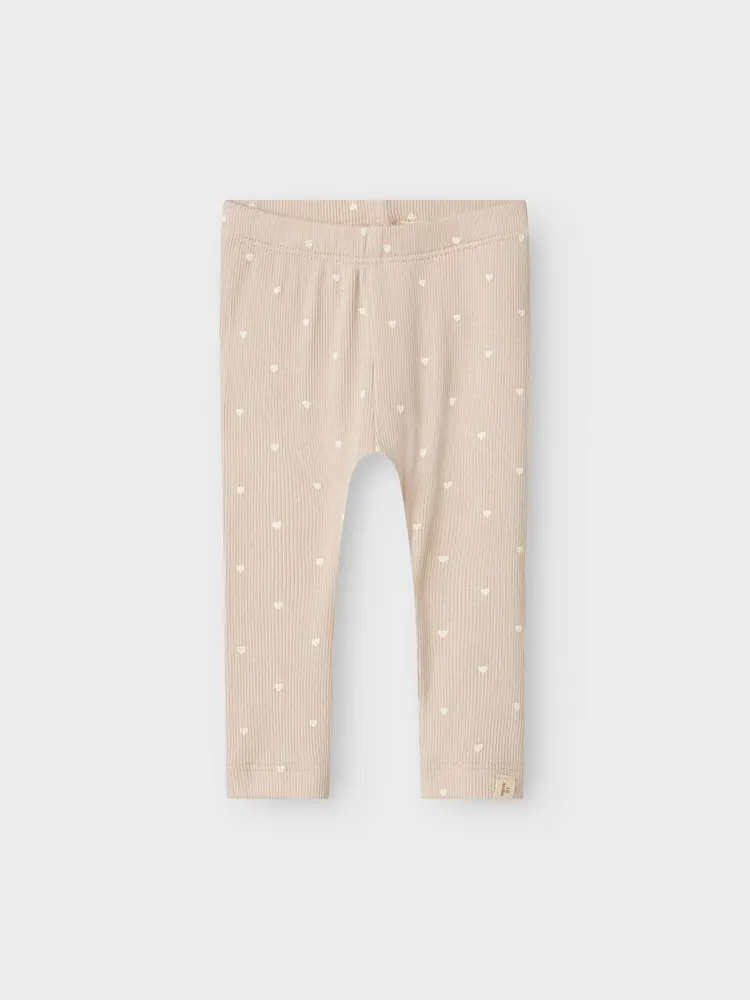 Gago slim leggings - GRAY MORNING - med hjerter - 56