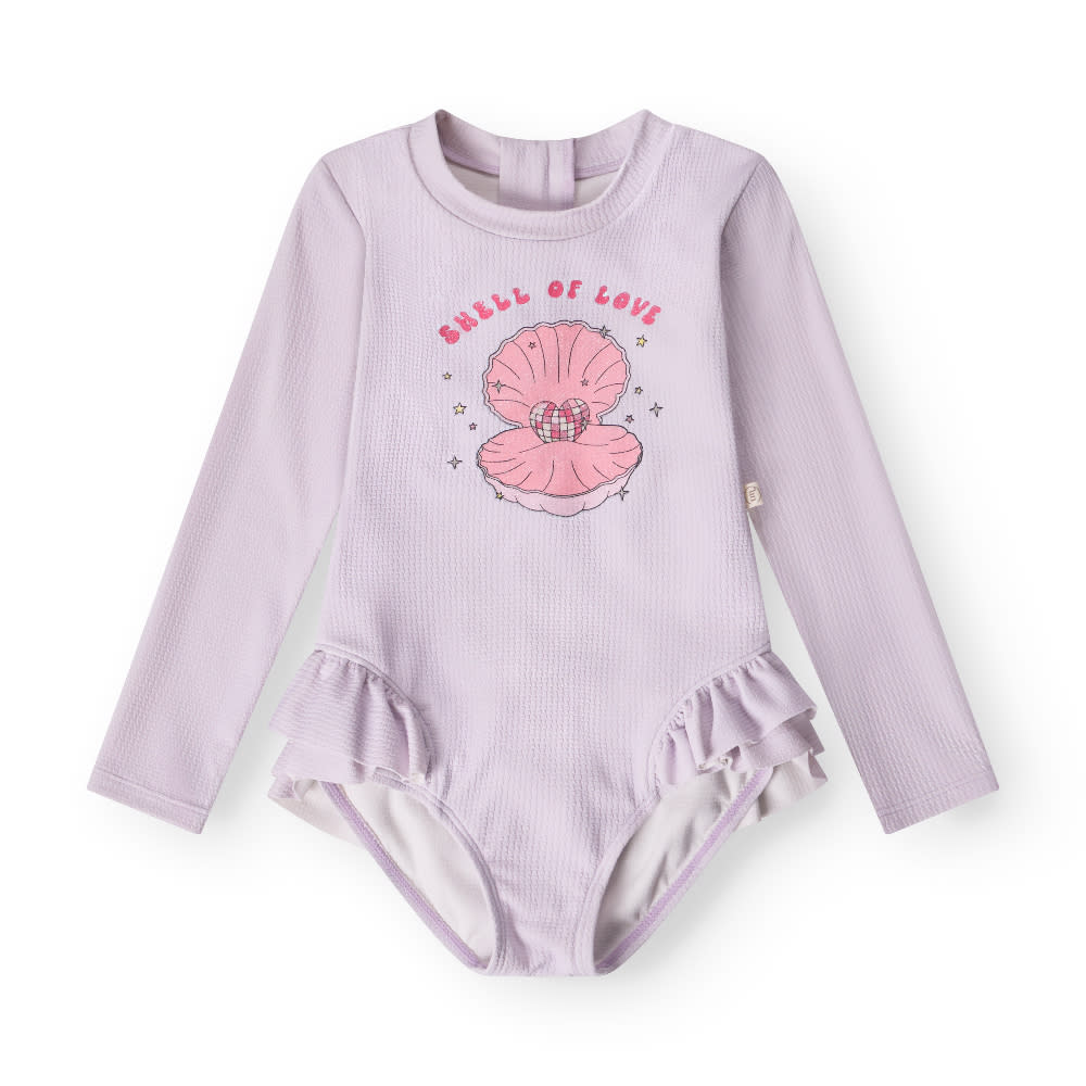 That's Mine - Smilla badedragt - Shell of love - 116cm - 6Y