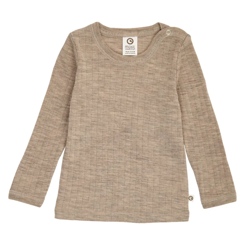 Woolly Merinould Bluse - 821000011 - 74