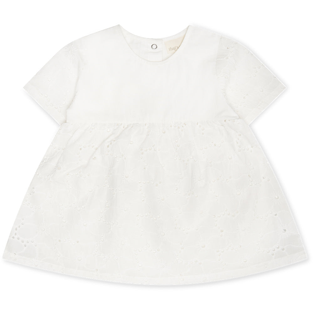 That's Mine - Ilia kjole - Brilliant white - 110cm - 5Y