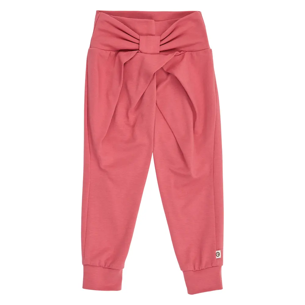 Müsli Cozy Me Bukser m. Sløjfe - Baroque Rose - 80