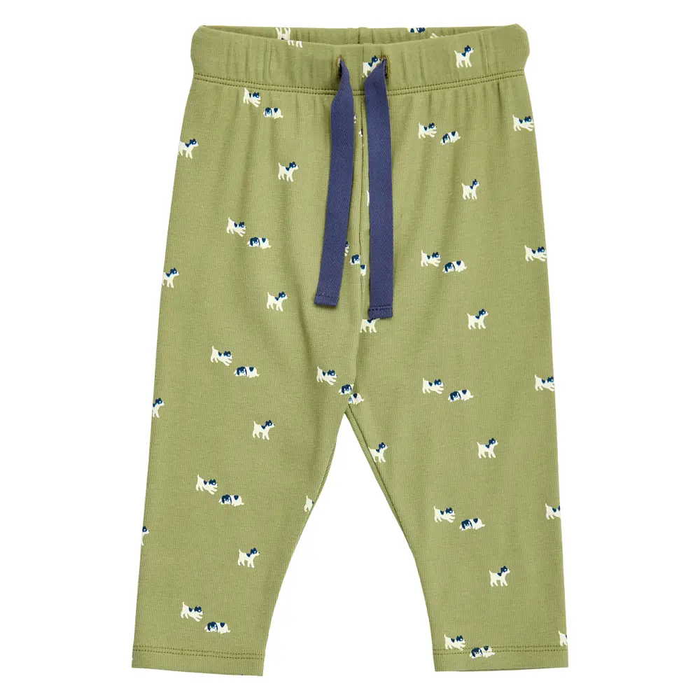 BFF Rib Bukser - Spring/ Navy/ Tofu - 74